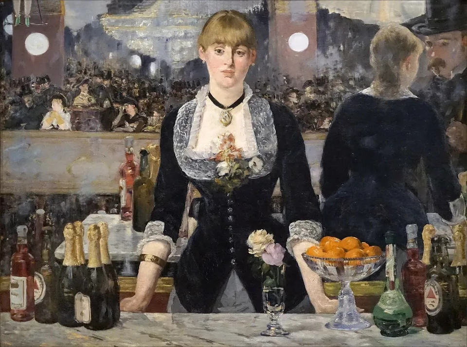 A Bar at the Folies-Bergère by Édouard Manet, 1882