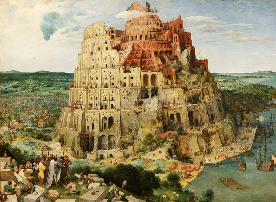 The Tower of Babel by Pieter Brueghel the Elder, 1563