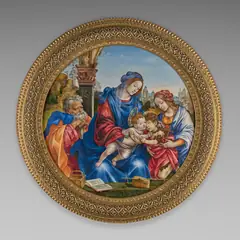 The Holy Family with Saint John the Baptist and Saint Margaret