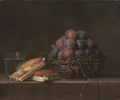 Basket of Plums