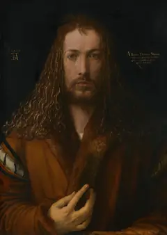 Self-Portrait with Fur-Trimmed Robe